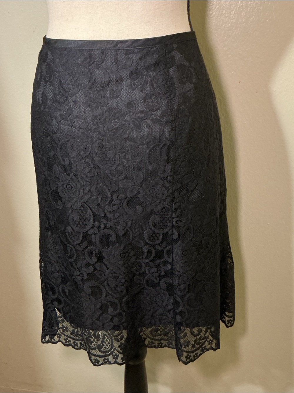 Apostrophe Petite Black Lace Y2K Fairycore Whimsigoth floral - Picture 7 of 10